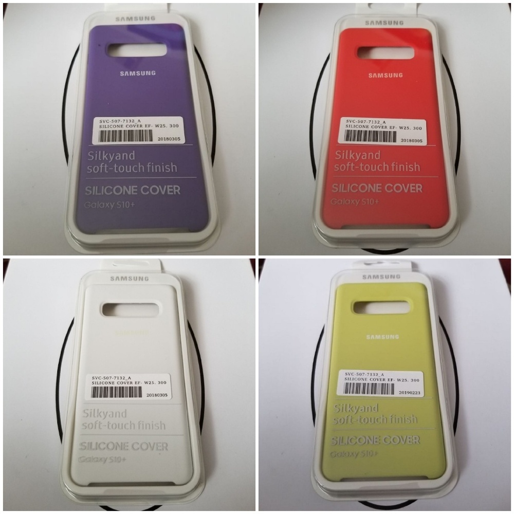 Samsung S10 S10e S10 plus Genuine Silicone case